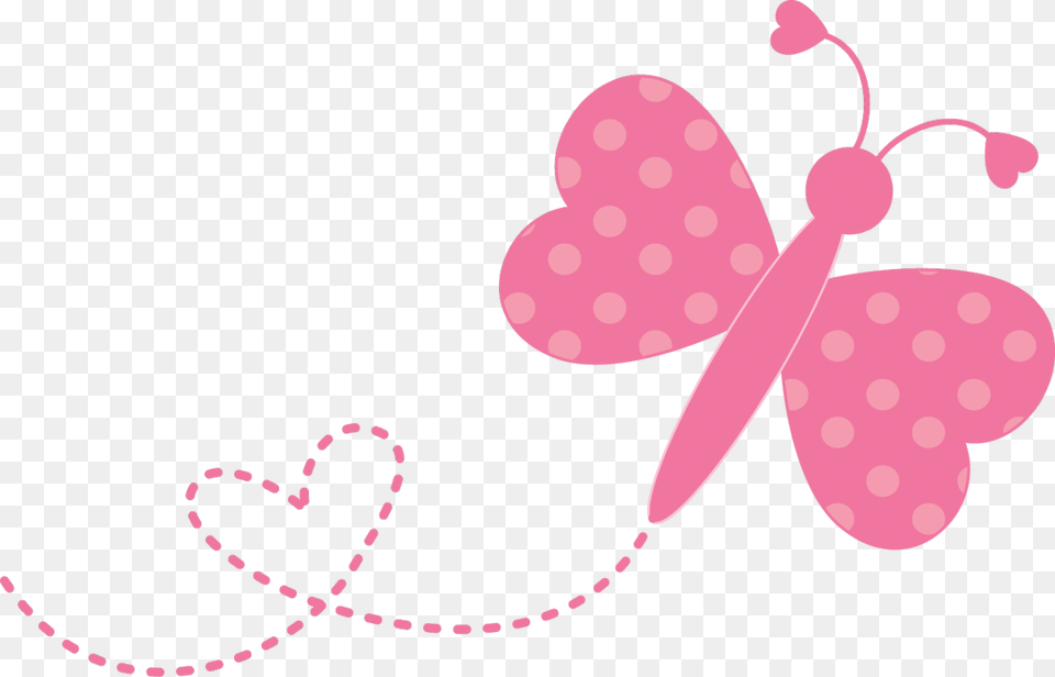 Cute Pink Butterfly Background, Flower, Plant Free Transparent Png