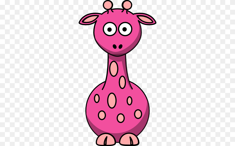 Cute Pink Giraffe Clipart Pink Giraffe Clipart, Nature, Outdoors, Snow, Snowman Free Transparent Png