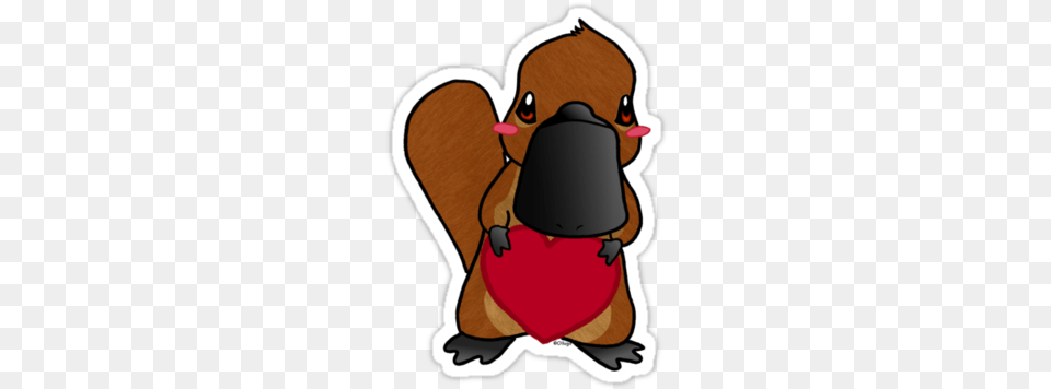 Cute Platypus By Olluga Platypus, Bag, Bow, Weapon, Animal Png