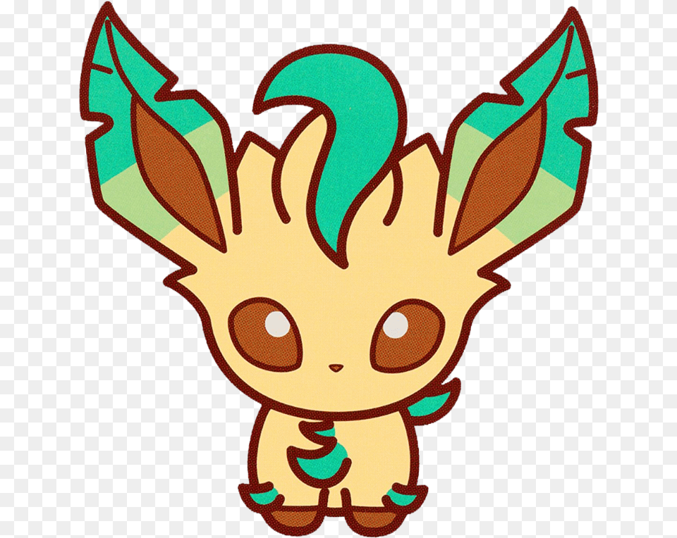 Cute Pokemon Pictures Tattoo Leafeon Sticker, Baby, Person, Animal, Mammal Free Transparent Png