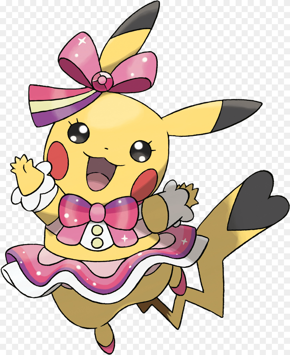Cute Pop Star Pikachu, Baby, Person, Food, Sweets Free Png Download