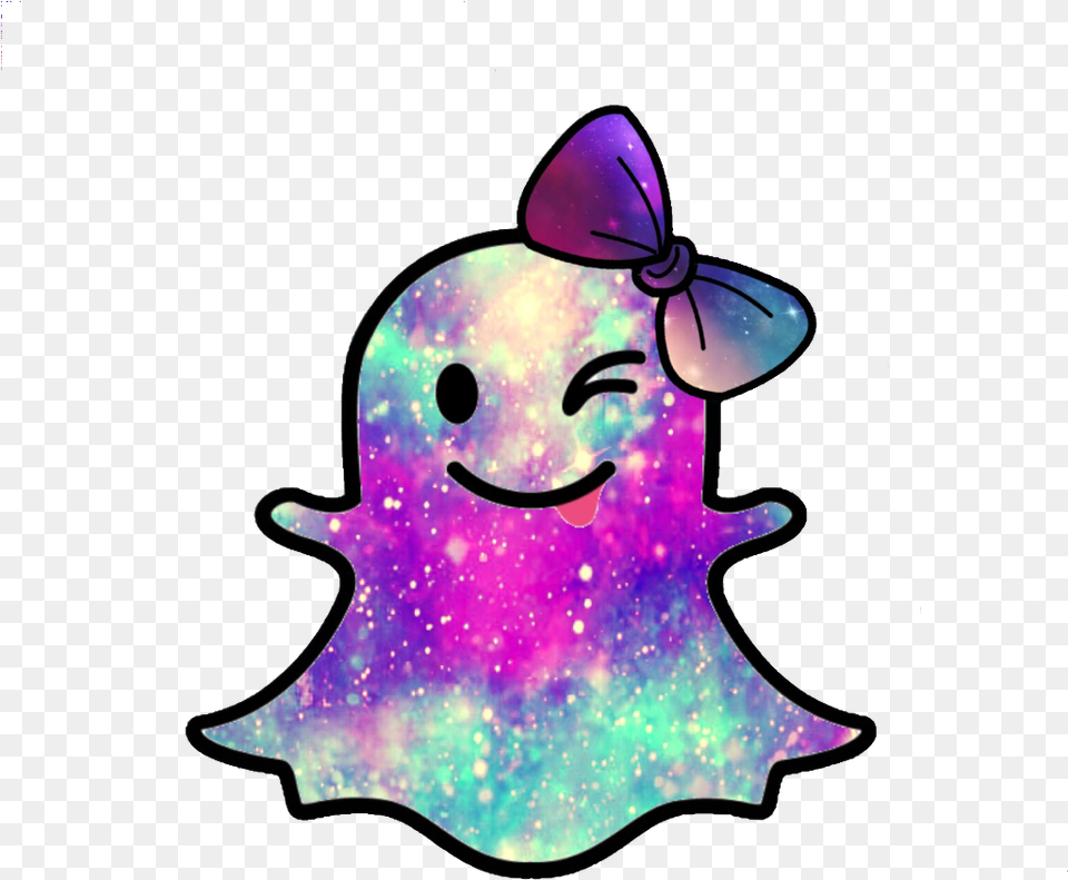 Cute Pretty Snapchat Logo, Purple, Accessories, Nature, Night Png Image