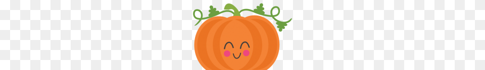 Cute Pumpkin Clipart Cute Pumpkin Clip Art, Vegetable, Food, Produce, Plant Png