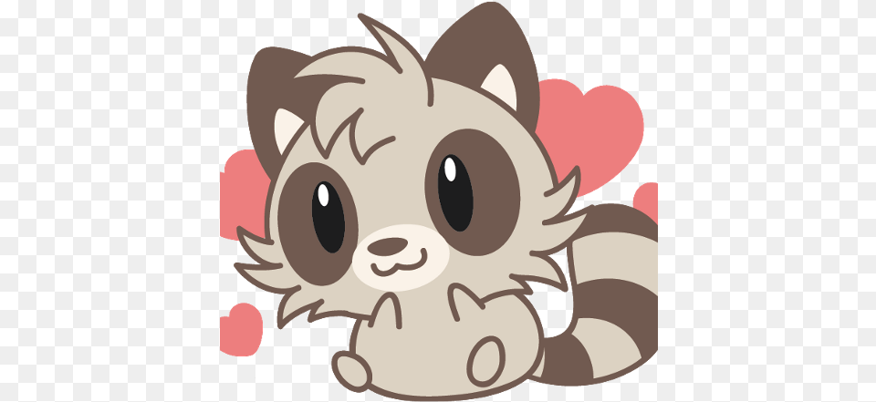 Cute Raccoon Anime, Plush, Toy, Cartoon, Baby Png