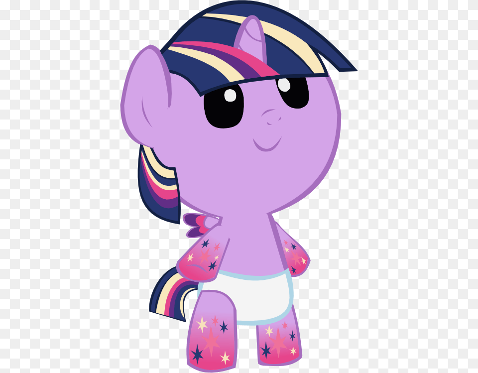 Cute Rainbow Power Princess Twily My Little Pony Baby My Little Pony Rainbow Power Baby, Person, Purple Free Png Download