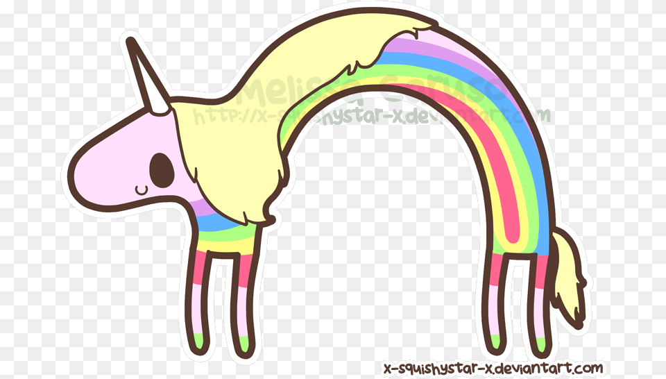 Cute Rainbow Unicorn Gif, Animal, Mammal, Kangaroo Free Png Download