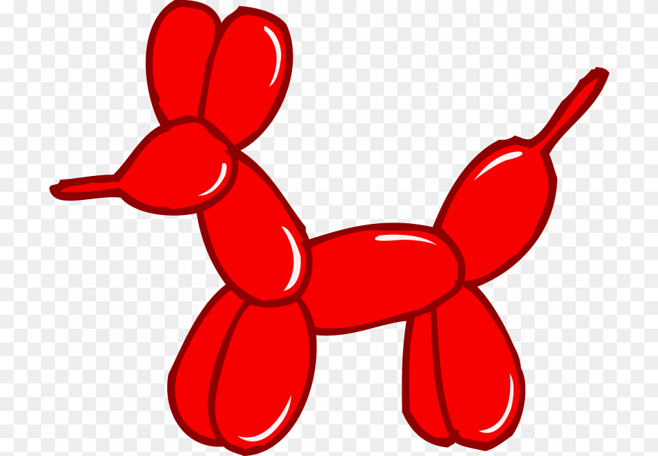 Cute Red Balloon Animal Clipart Balloon Clipart Free Png Download