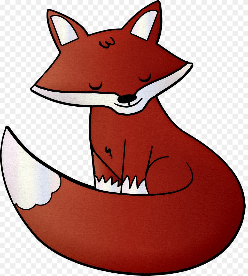 Cute Red Fox Clipart, Electronics, Hardware, Animal, Fish Png Image