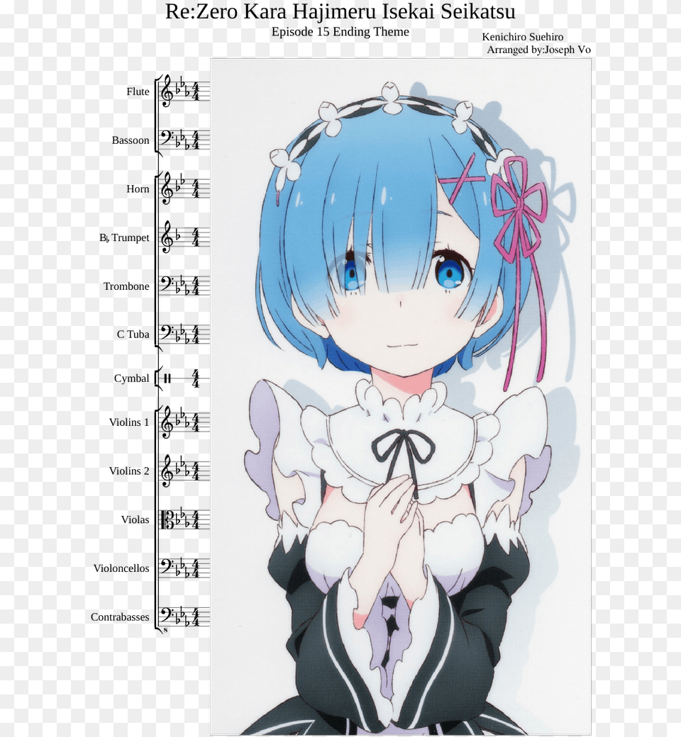 Cute Rem Re Zero, Book, Comics, Publication, Baby Free Png Download