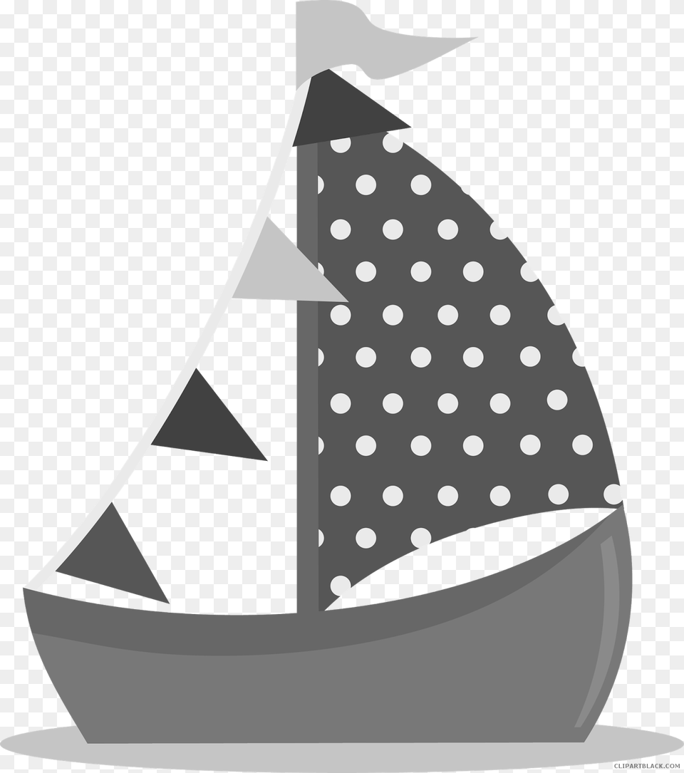Cute Sailboat Clipart Cute Clipart Nautical, Vehicle, Boat, Transportation, Pattern Png Image