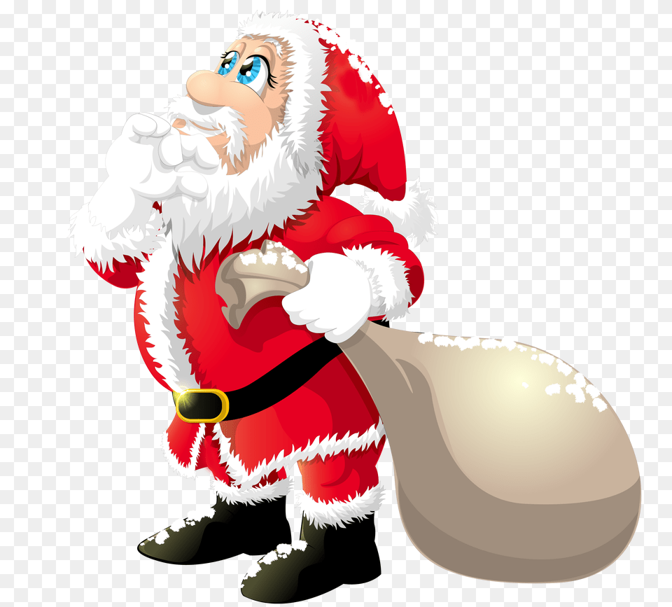 Cute Santa Claus, Baby, Person Free Png