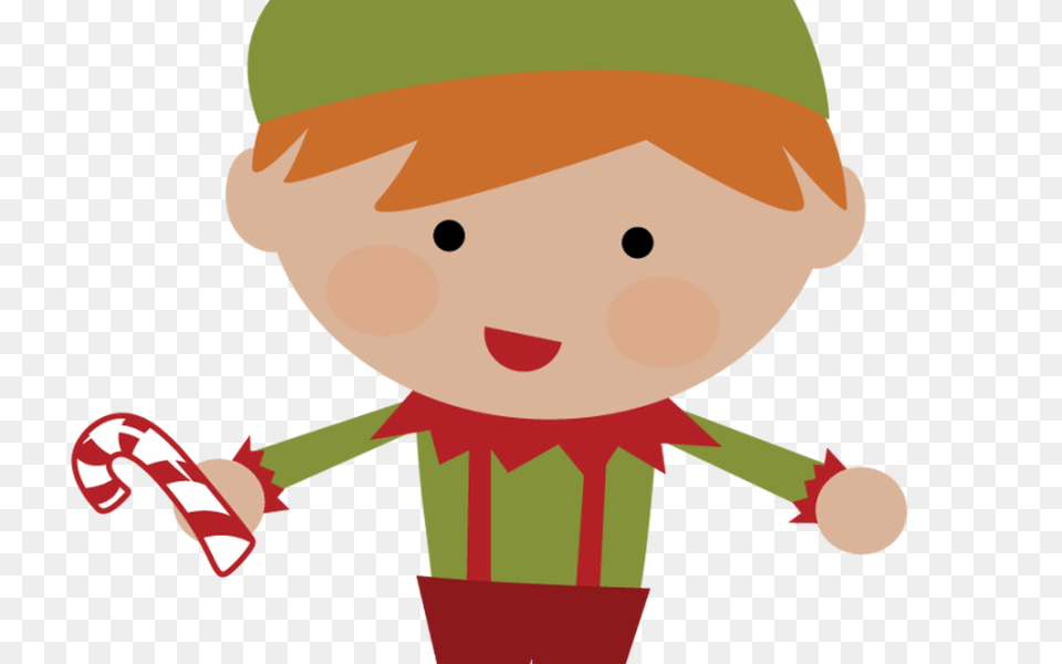 Cute Santa Clipart Best Cute Santa Clipart On Hot, Elf, Baby, Person Free Png Download
