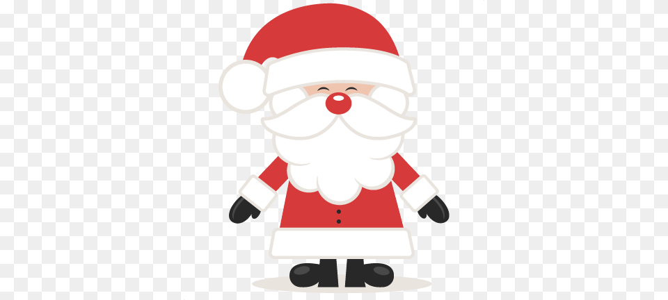 Cute Santa Svg Scrapbook Cut File Cute Clipart Files Clip Art Cute Santa, Baby, Person Png