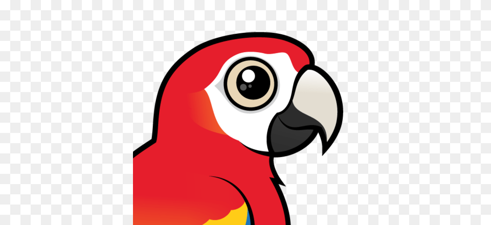 Cute Scarlet Macaw By Birdorable Lt Meet The Birds, Animal, Beak, Bird, Parrot Free Transparent Png
