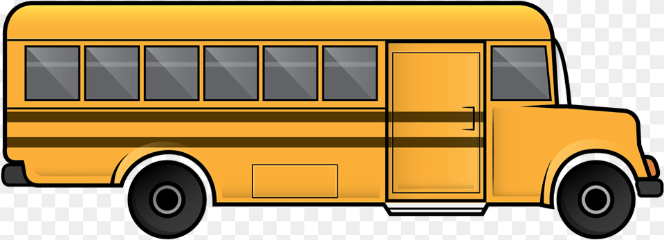 Cute School Bus Clip Art Clipart Images 6 Clipartix Clip Art School Bus, School Bus, Transportation, Vehicle Free Png Download