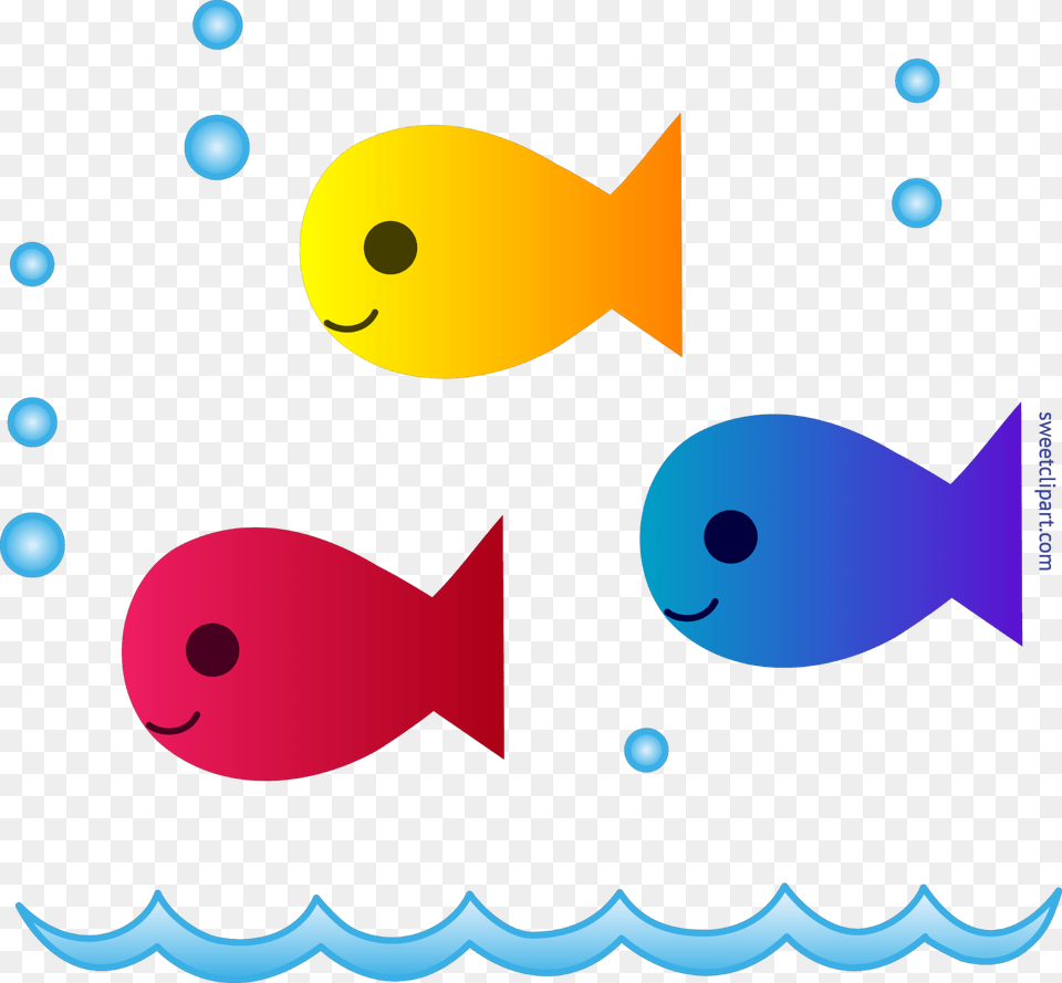 Cute School Of Fish Clip Art, Graphics, Animal, Sea Life Png