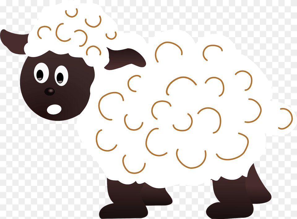 Cute Sheep Clipart, Baby, Person, Livestock, Animal Free Png Download