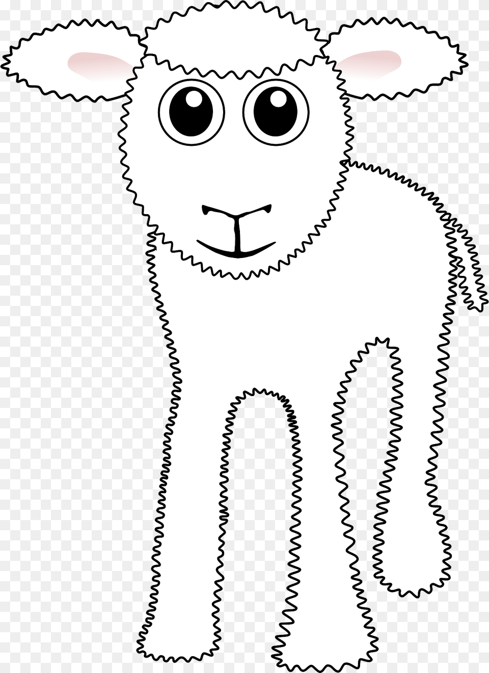 Cute Sheep Clipart, Livestock, Face, Head, Person Free Png