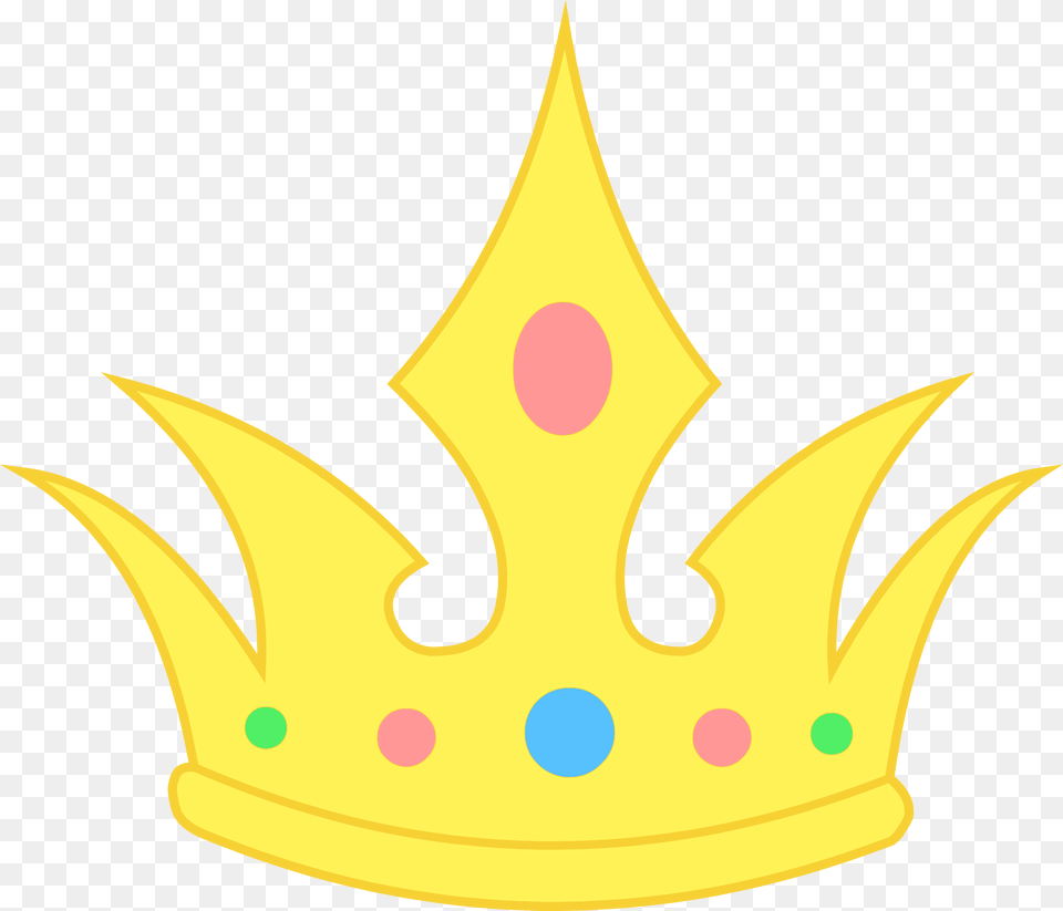 Cute Simple Pastel Crown Clipart Image, Accessories, Jewelry Png