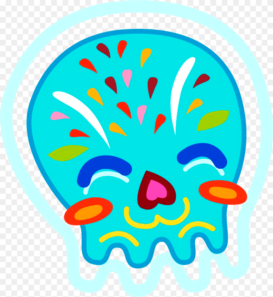 Cute Skull Clipart, Light, Art, Graphics, Sticker Free Png