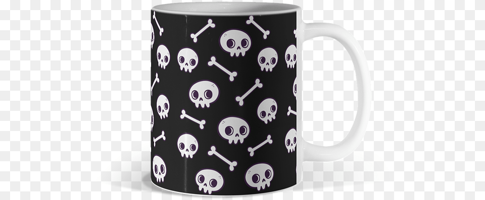 Cute Skulls 15 Coffee Cup, Beverage, Coffee Cup Png Image