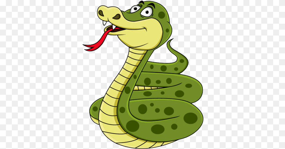 Cute Snake Photos Snake Cartoon, Animal, Reptile, Green Snake Free Png Download