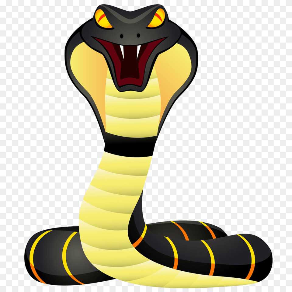 Cute Snake Vector Clipart, Animal, Cobra, Reptile, Appliance Png
