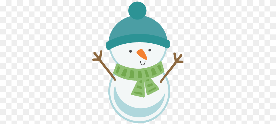 Cute Snowman Image Library Cute Snowman, Nature, Outdoors, Snow, Winter Free Png Download