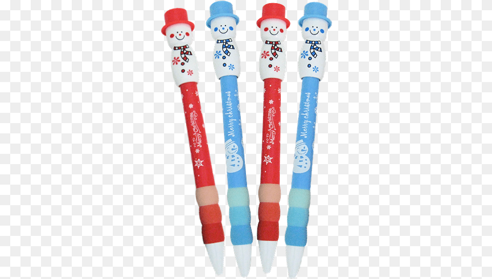 Cute Snowman Pens Snowman Pens With A 39merry Christmas39 Christmas Day, Pen Png