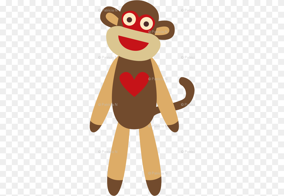 Cute Sock Monkey Wallpaper, Plush, Toy, Baby, Person Png Image