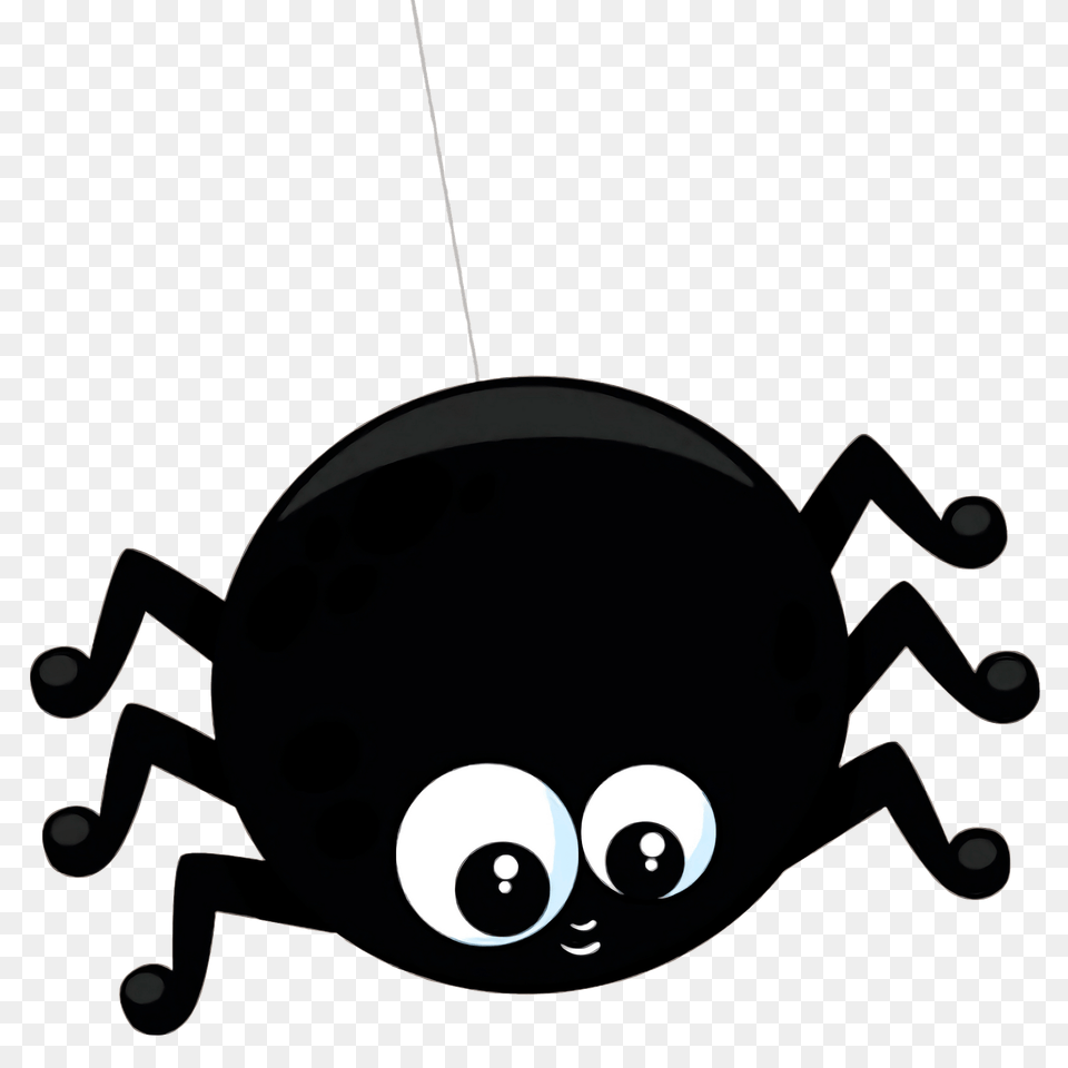 Cute Spider Clipart, Animal, Device, Grass, Lawn Free Png