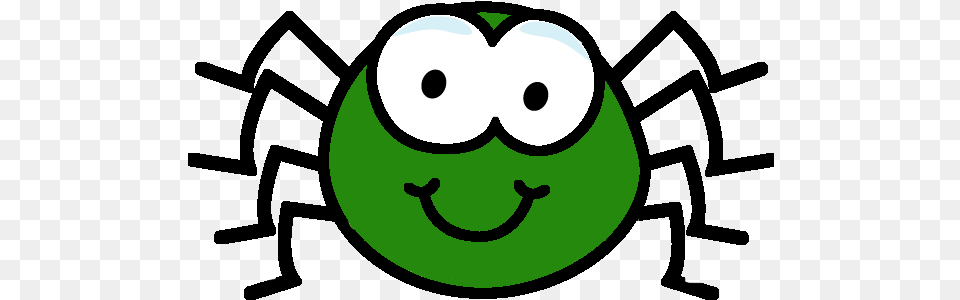 Cute Spider Coloring Pages, Green, Face, Head, Person Free Png