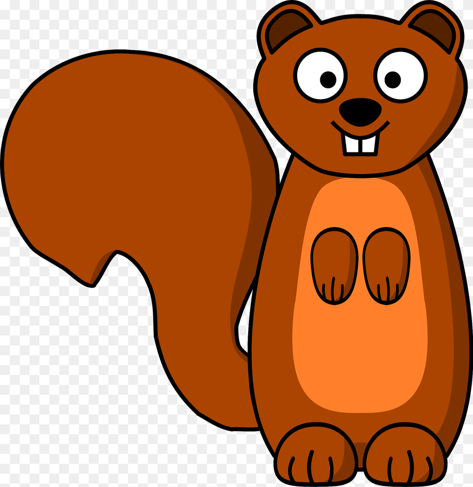 Cute Squirrel Clipart, Animal, Bear, Mammal, Wildlife Free Png Download