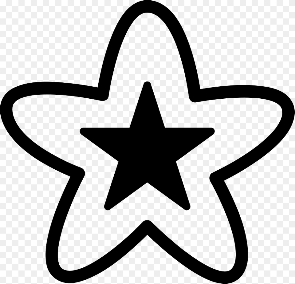 Cute Star Cute Star Black And White, Star Symbol, Symbol Free Png