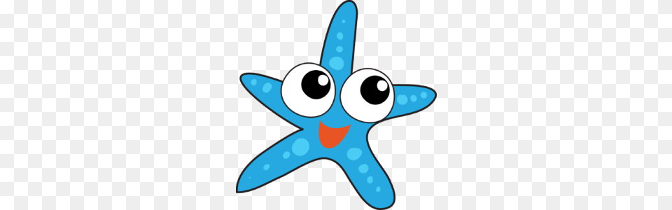 Cute Starfish Clipart Free Clipart, Animal, Fish, Sea Life, Shark Png Image