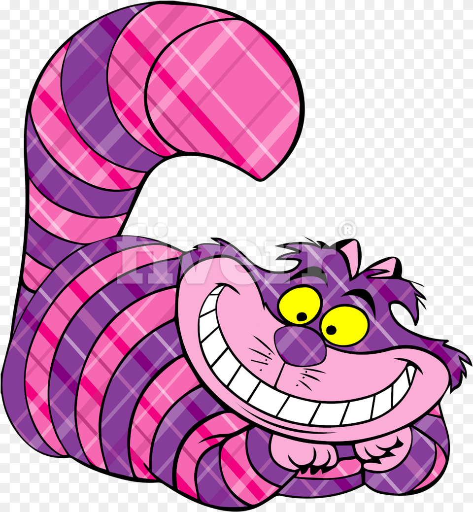 Cute Stickers Cartoon Cat Big Smile, Art, Graphics, Purple, Bag Png Image