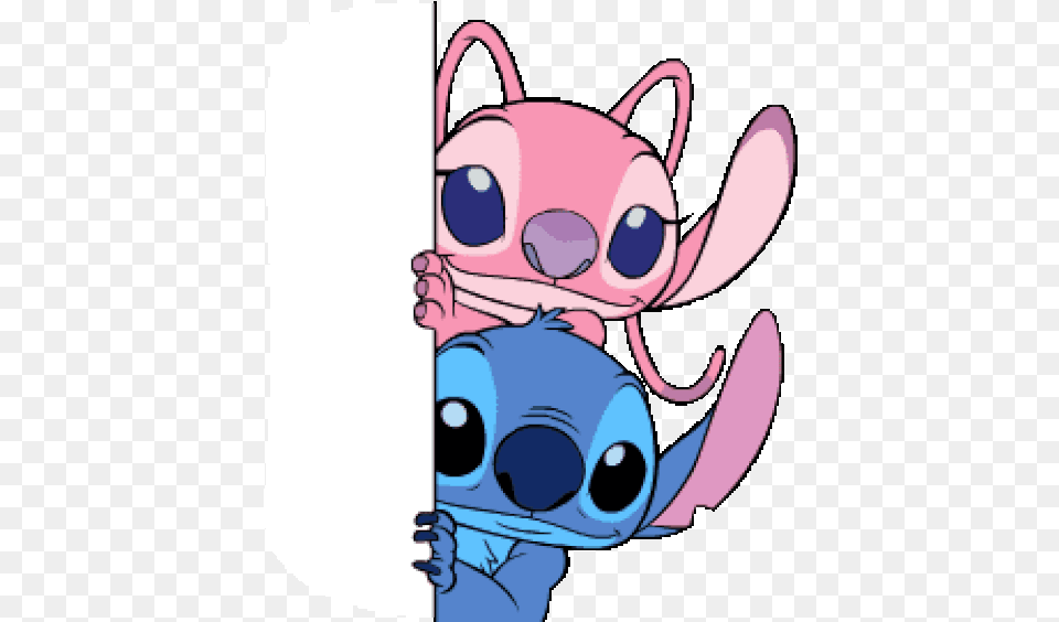 Cute Stitch And Angel, Book, Comics, Publication, Baby Png