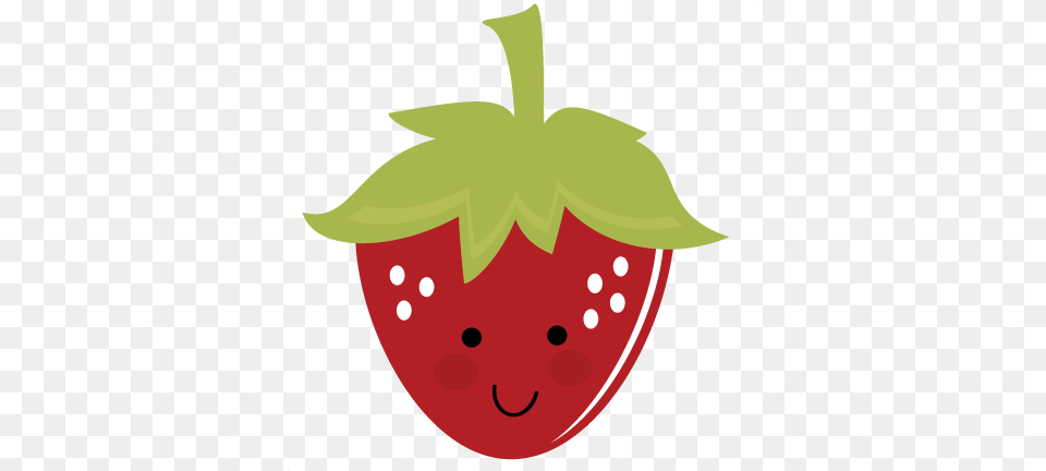 Cute Strawberry, Produce, Plant, Fruit, Food Free Png