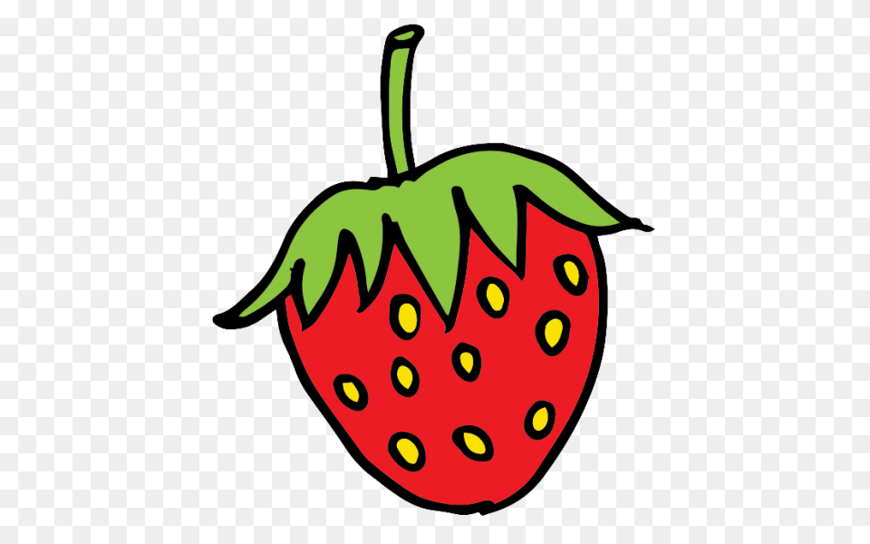 Cute Strawberry Clipart Nice Clip Art, Berry, Food, Fruit, Plant Free Png