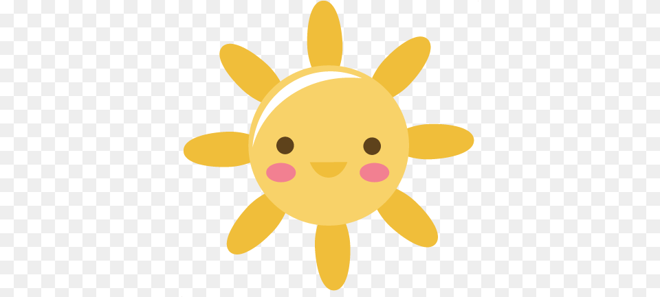 Cute Sun With Sunglasses Clipart, Plush, Toy, Animal, Sea Life Free Transparent Png