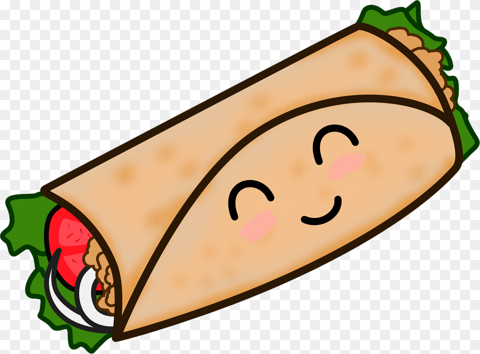 Cute Taco Clipart, Food, Sandwich Wrap, Animal, Fish Png