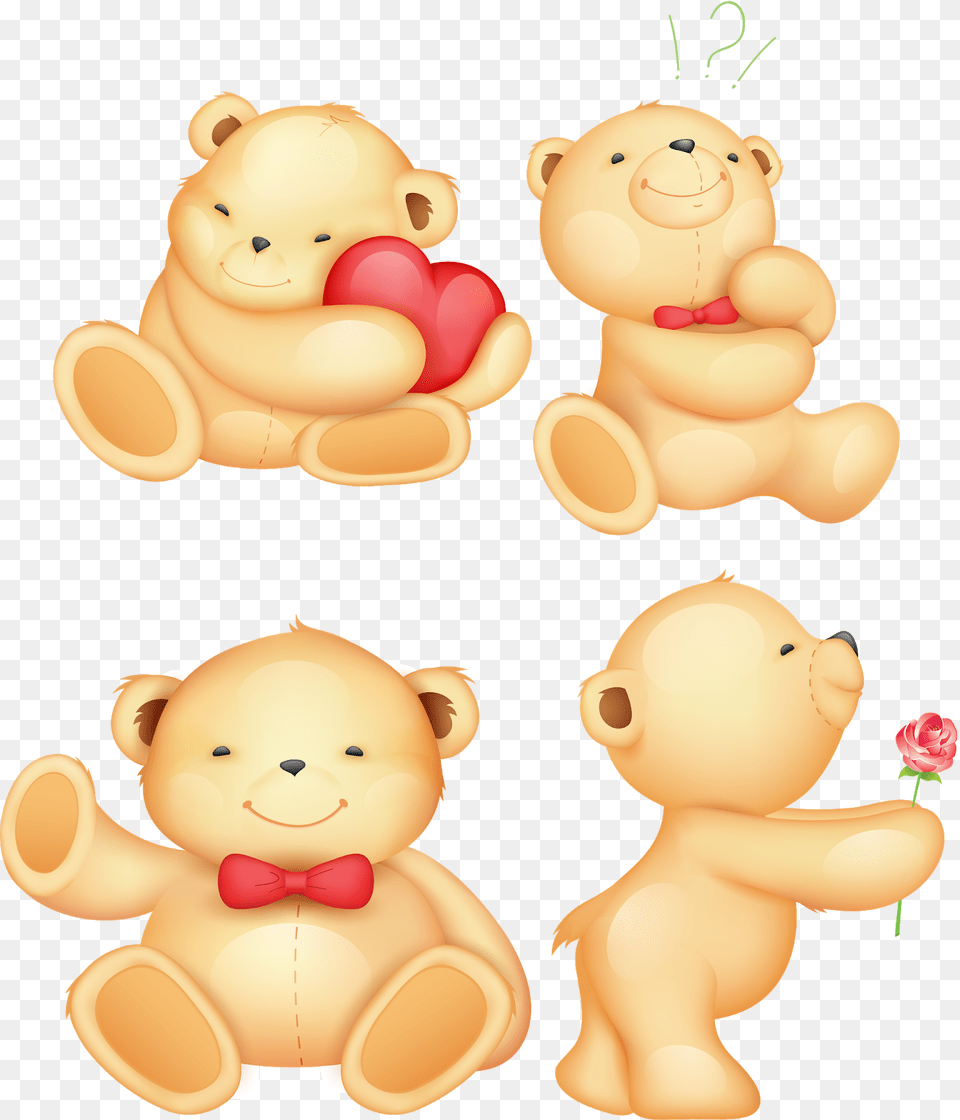 Cute Teddy Bear Vector Hd, Teddy Bear, Toy, Animal, Mammal Free Png