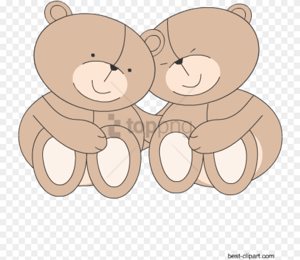 Cute Teddy Image With Clip Art, Plant, Vegetable, Food, Produce Free Png