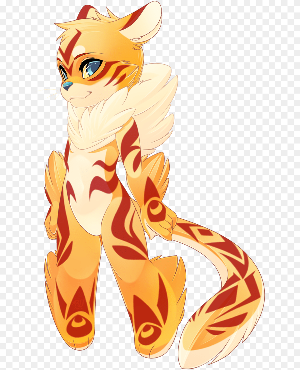 Cute Tiger Furry Art, Person, Face, Head, Animal Free Transparent Png