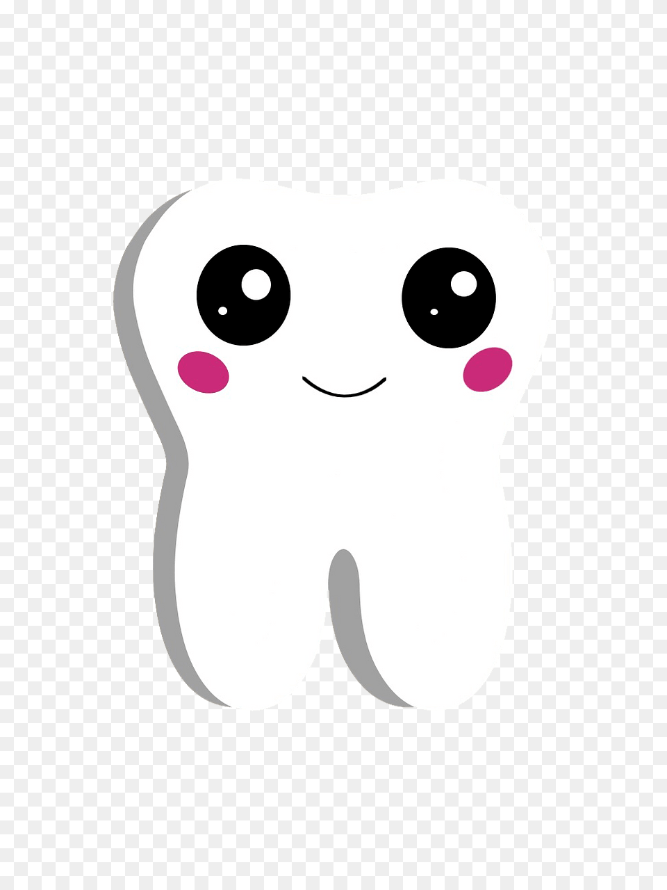 Cute Tooth Clipart Free Png