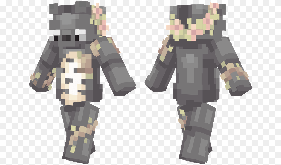 Cute Totoro Minecraft Wizard Skin, Baby, Person Png Image