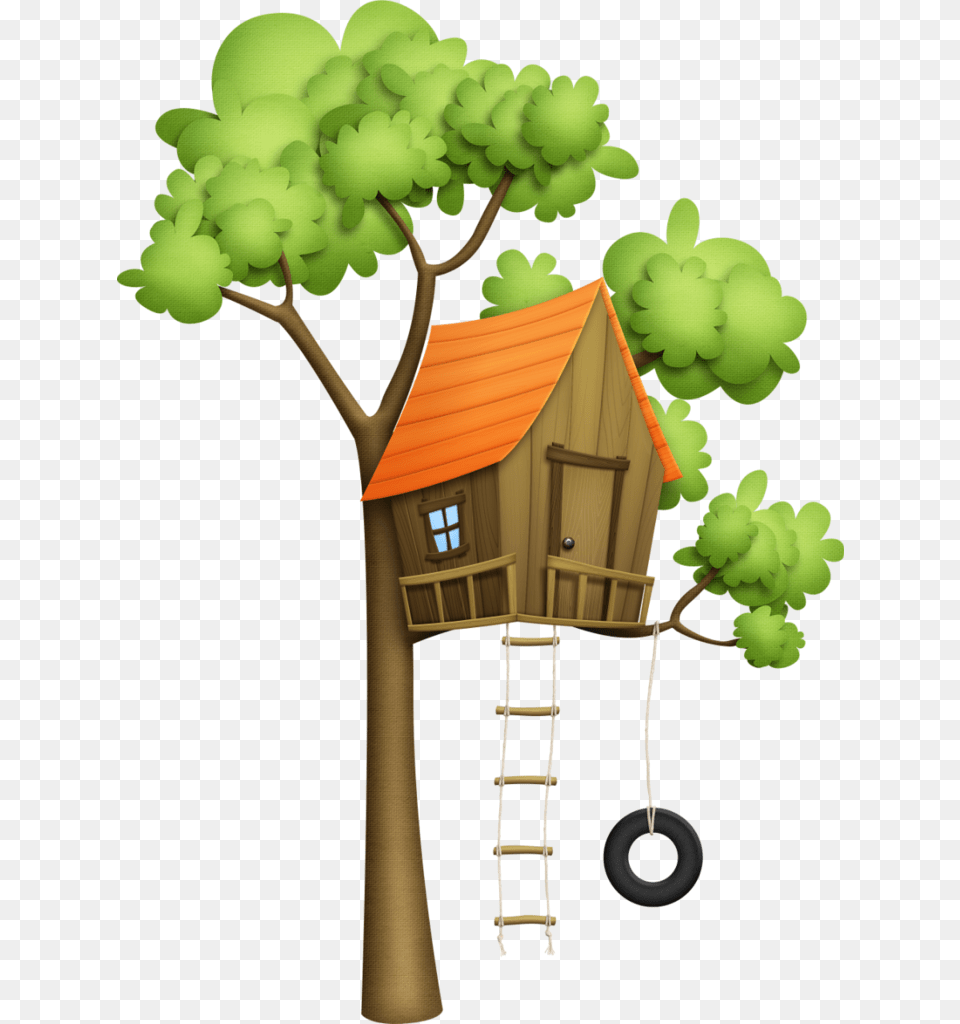 Cute Tree House Clipart Treehouse Clipart, Architecture, Rural, Outdoors, Nature Free Png Download