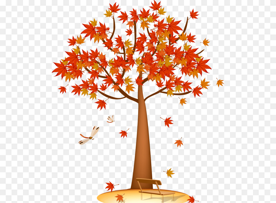 Cute Tree Vector Free, Leaf, Maple, Plant, Animal Png