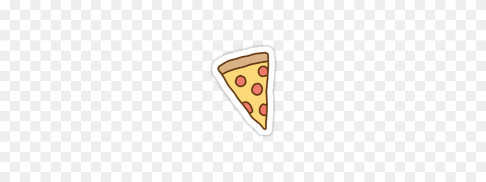 Cute Tumblr Pizza Pattern Sticker, Triangle, Arrow, Arrowhead, Weapon Free Png Download
