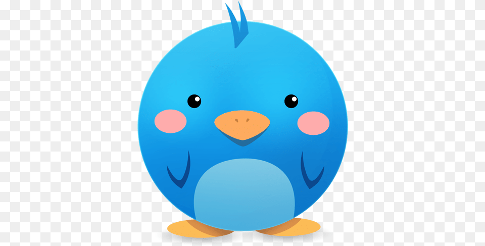 Cute Twitter Icon Icons And Backgrounds Cute Twitter Bird, Astronomy, Moon, Nature, Night Png Image